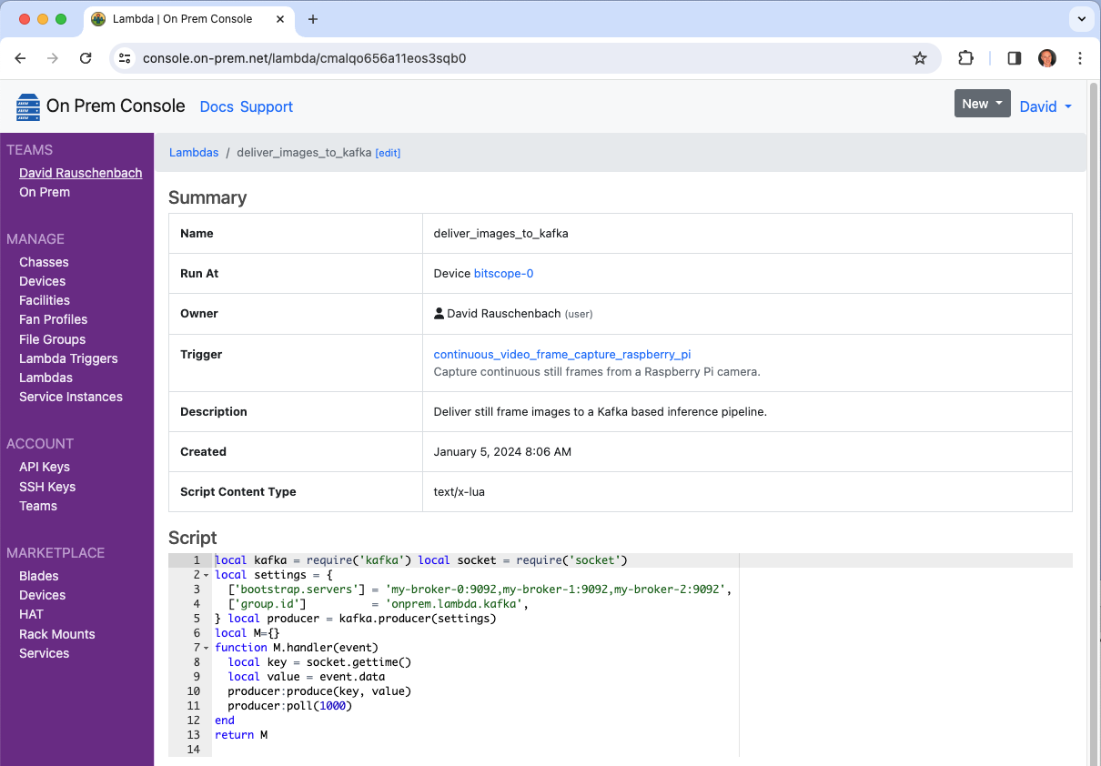 Cloud Console