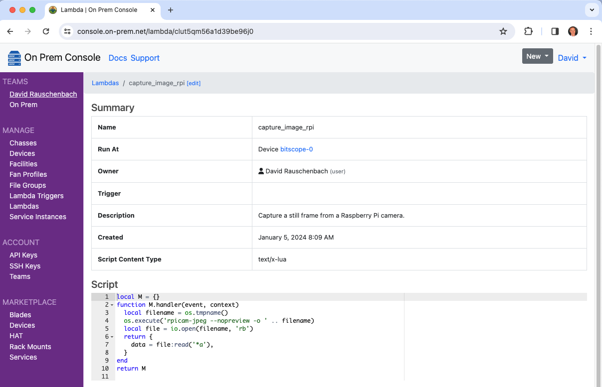Cloud Console